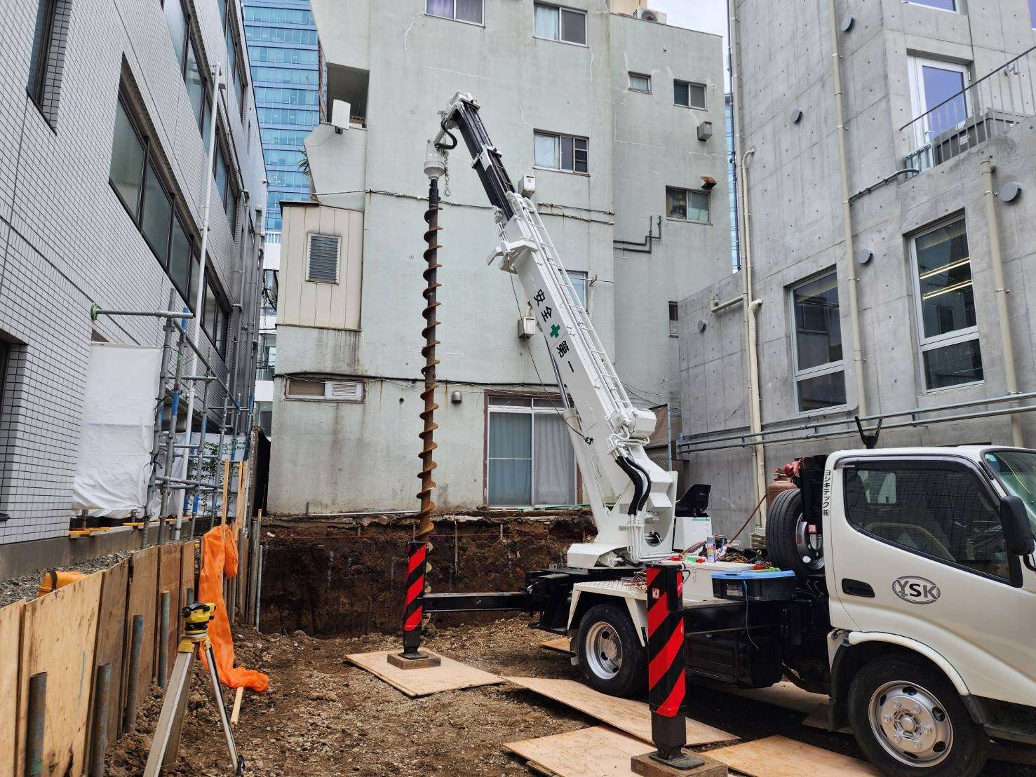 2025/3/31  山留工事　自立式親杭工法