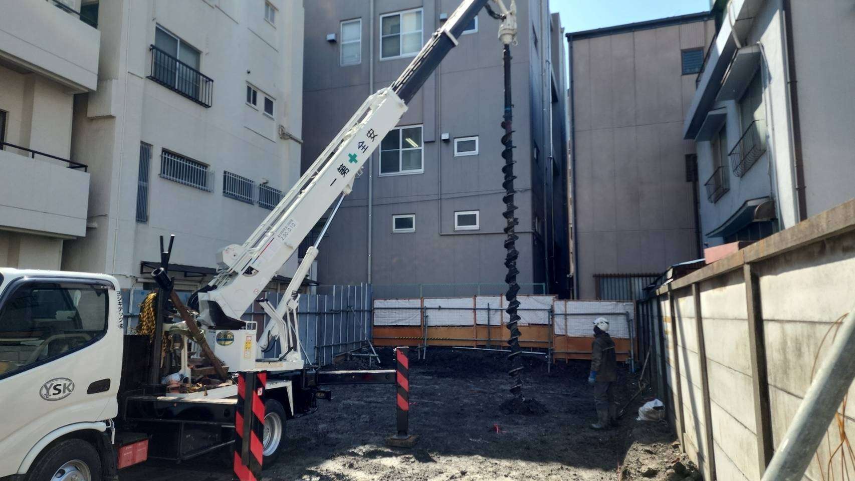 2025/4/4　試掘　4/14-22　ＴＧパイル工法